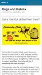 Mobile Screenshot of dogsandbabieslearning.com